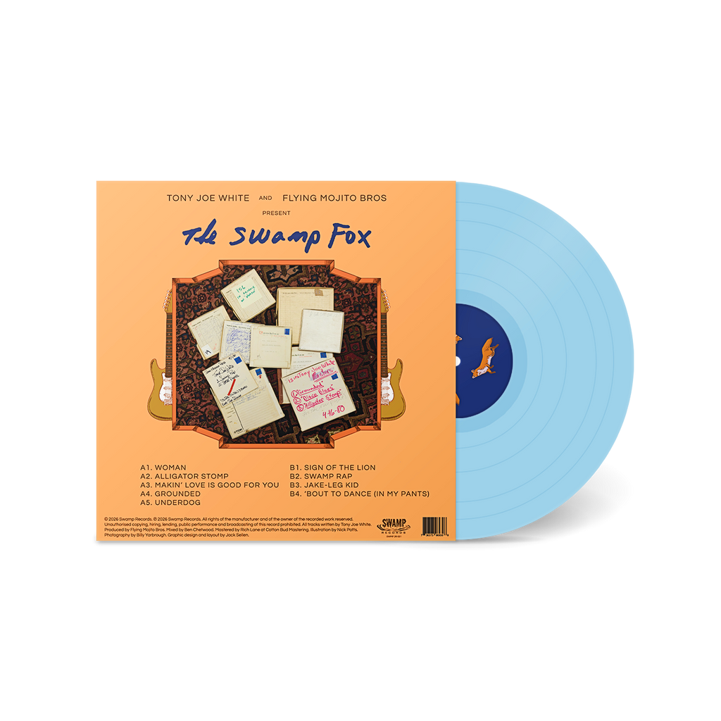 Tony Joe White x Flying Mojito Bros - THE SWAMP FOX (Vinyl Pre-Order)