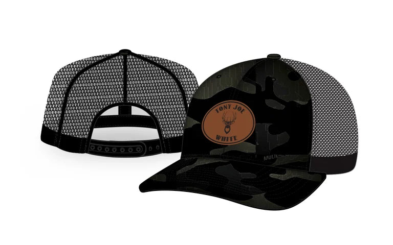 BUCK DEER - BLACK CAMO HAT