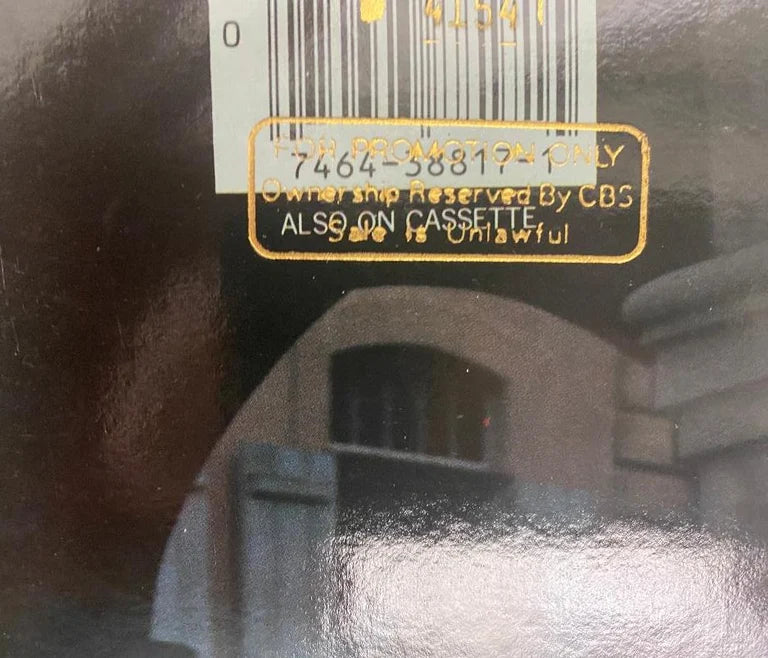DANGEROUS - VINYL 1983 PROMO PRESSING - GOLD STAMPED